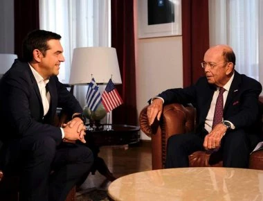 Συνάντηση Α.Τσίπρα με Αμερικανό υπ. Εμπορίου: «Η Ελλάδα αφήνει πίσω της την κρίση»
